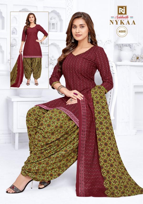 siddharth-nykaa-vol-4 Cotton Designer Exclusive Patiyala Dress Material